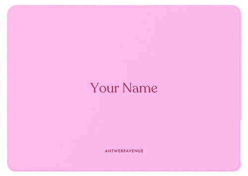 Candy Pink MacBook custom case