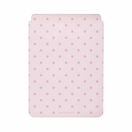 Blush Dot laptop sleeve