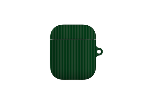 Green Stripes AirPods case