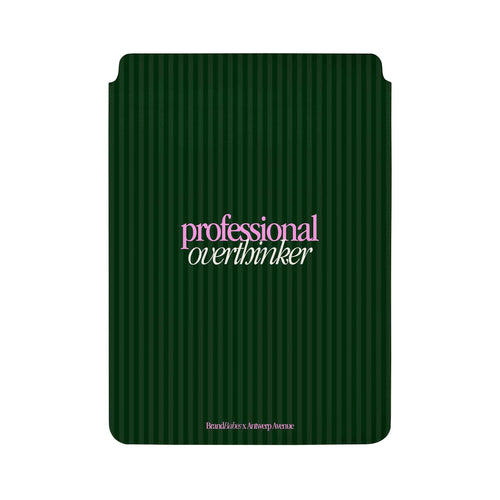 Professional Overthinker laptop sleeve