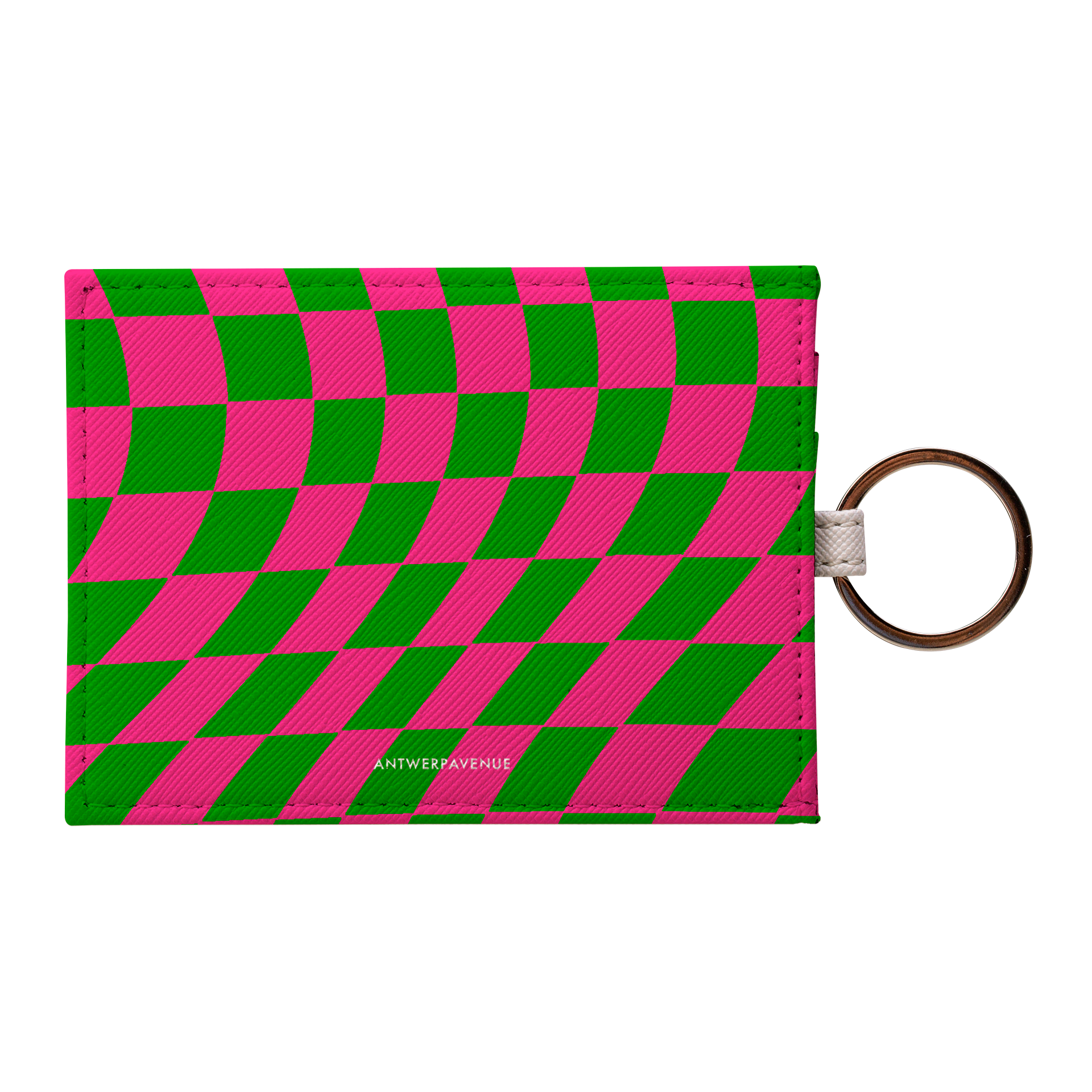 Green Checker - Card Holder