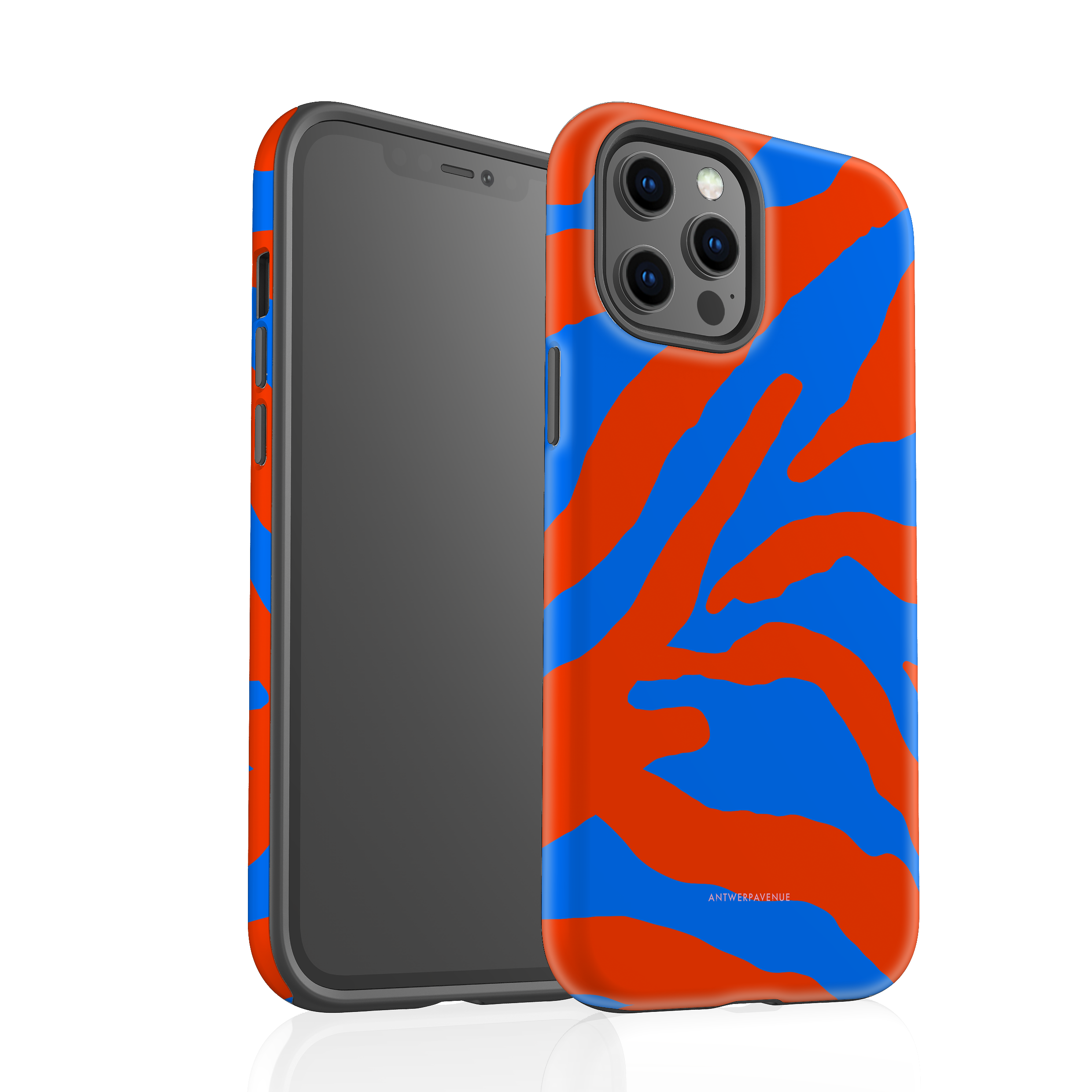 Orange & Blue Tiger - Case