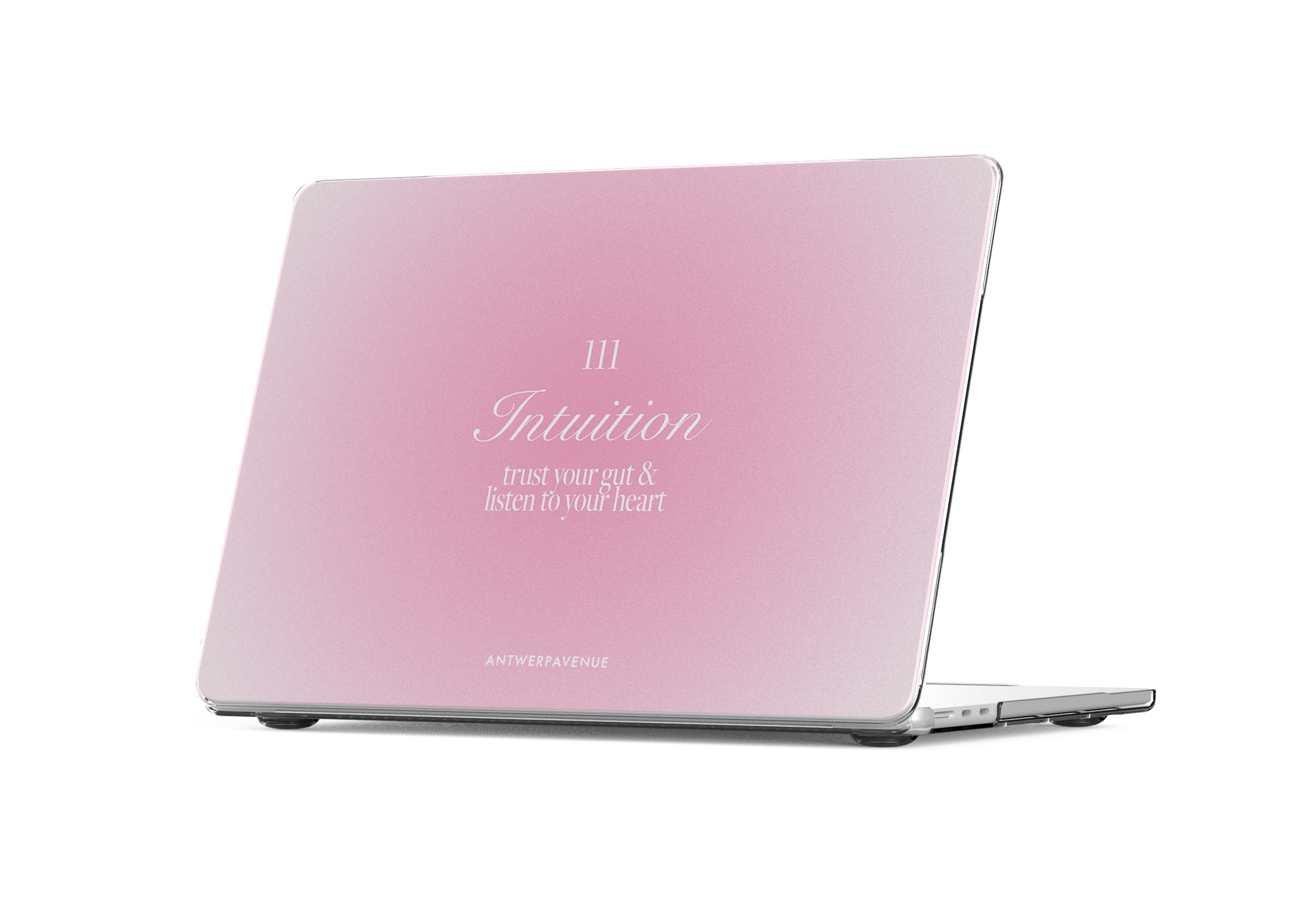 111 Intuition - Pink - MacBook Case