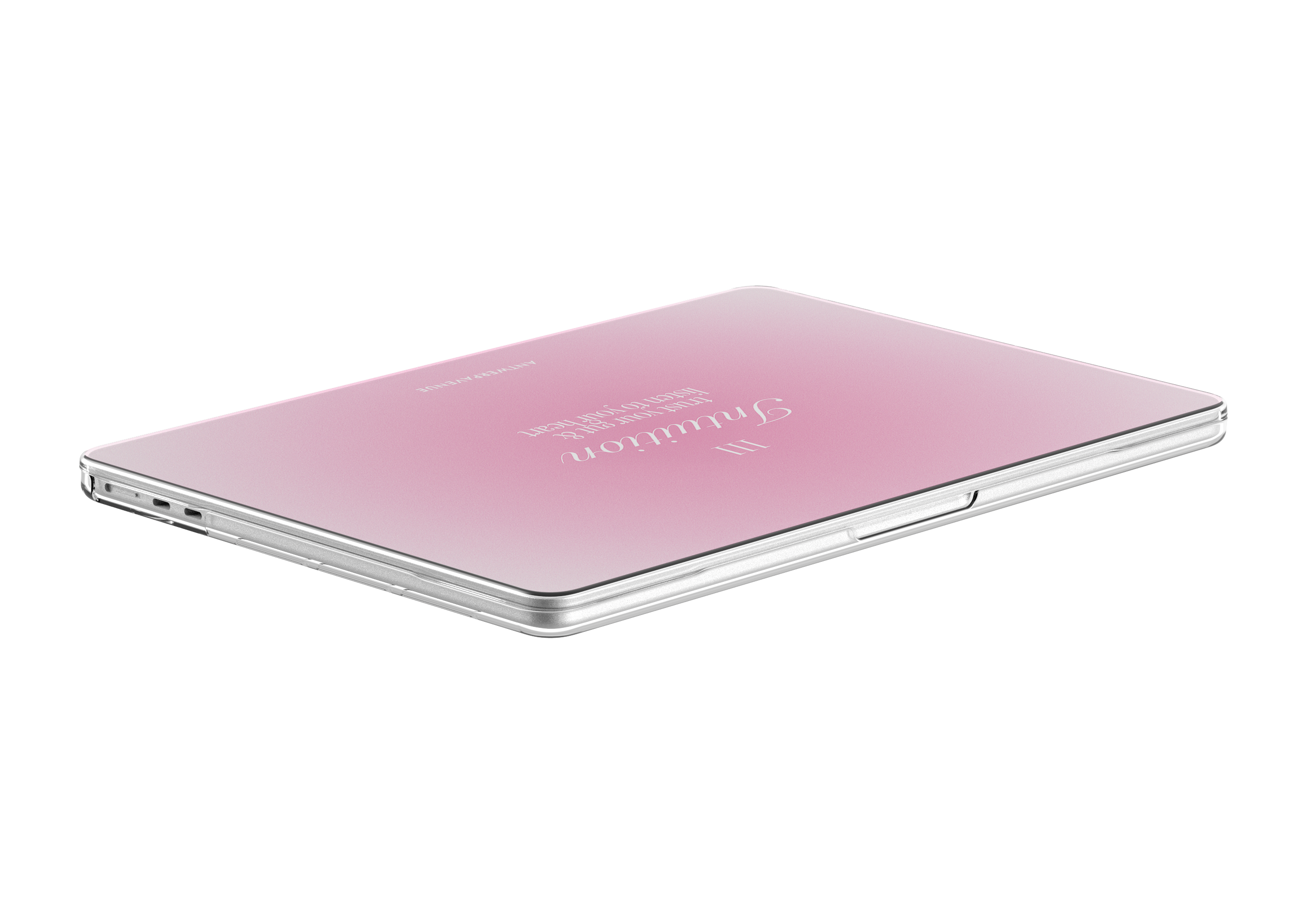111 Intuition - Pink - MacBook Case
