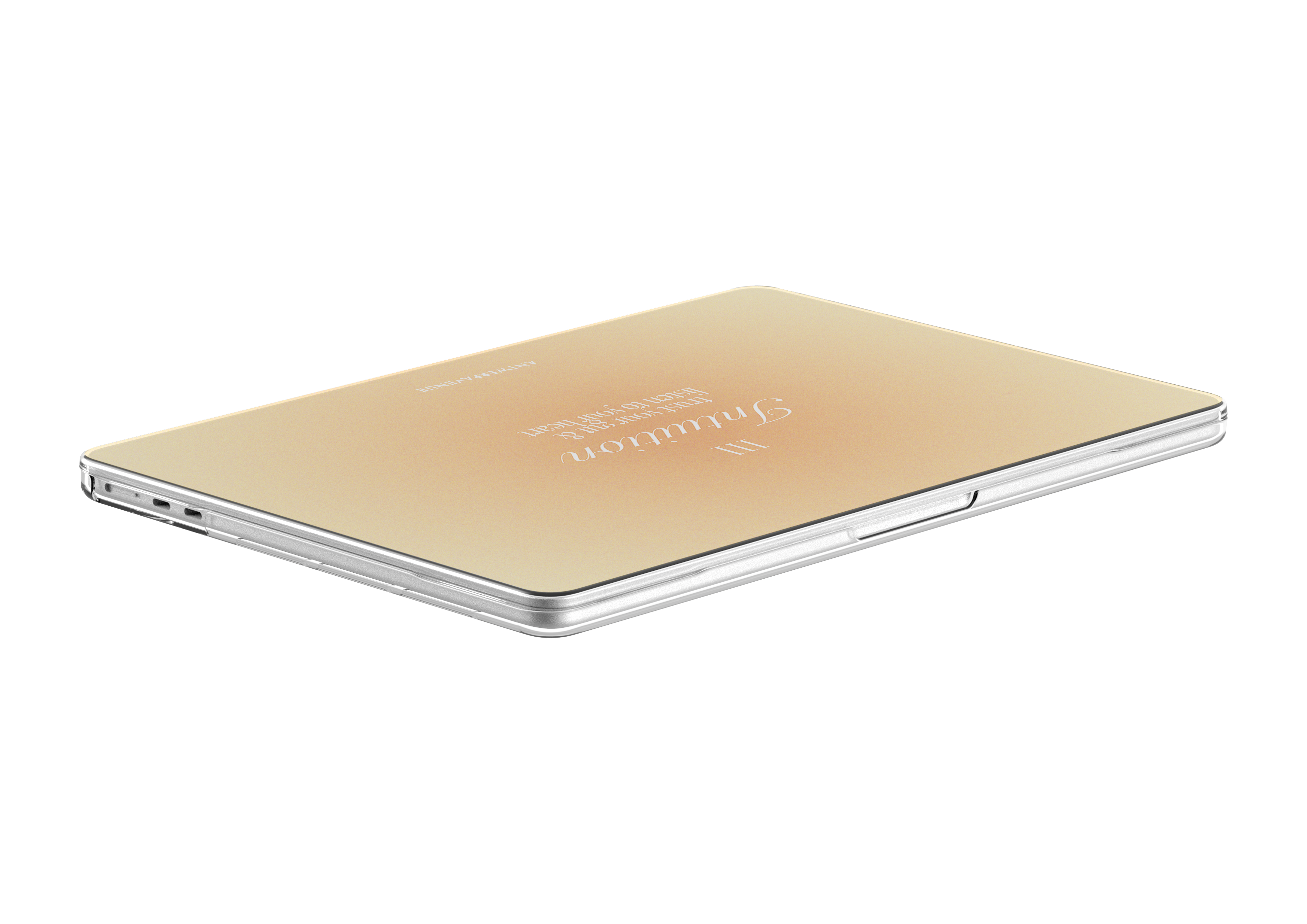 111 Intuition - Yellow - MacBook Case