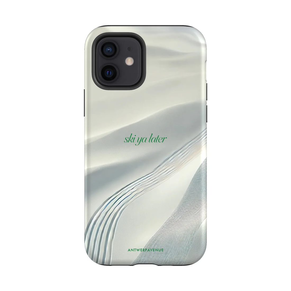 Ski Ya Later - Case - iPhone 12 mockup