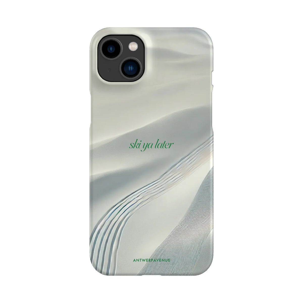 Ski Ya Later - Case - iPhone 14 Plus Snap mockup