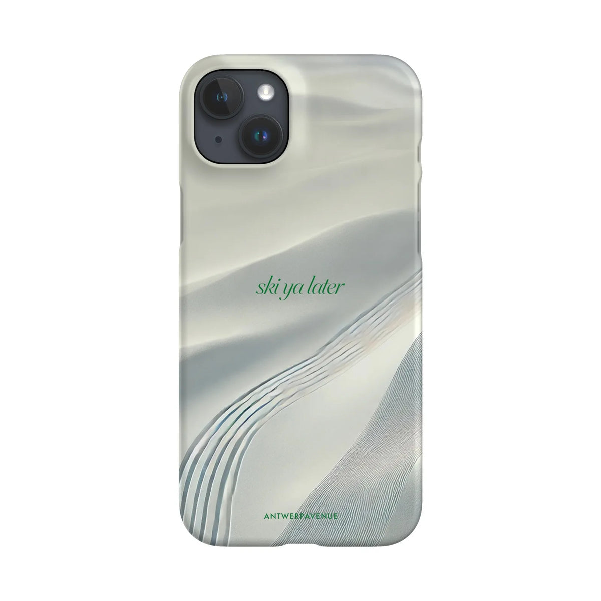 Ski Ya Later - Case - iPhone 15 Plus Snap mockup