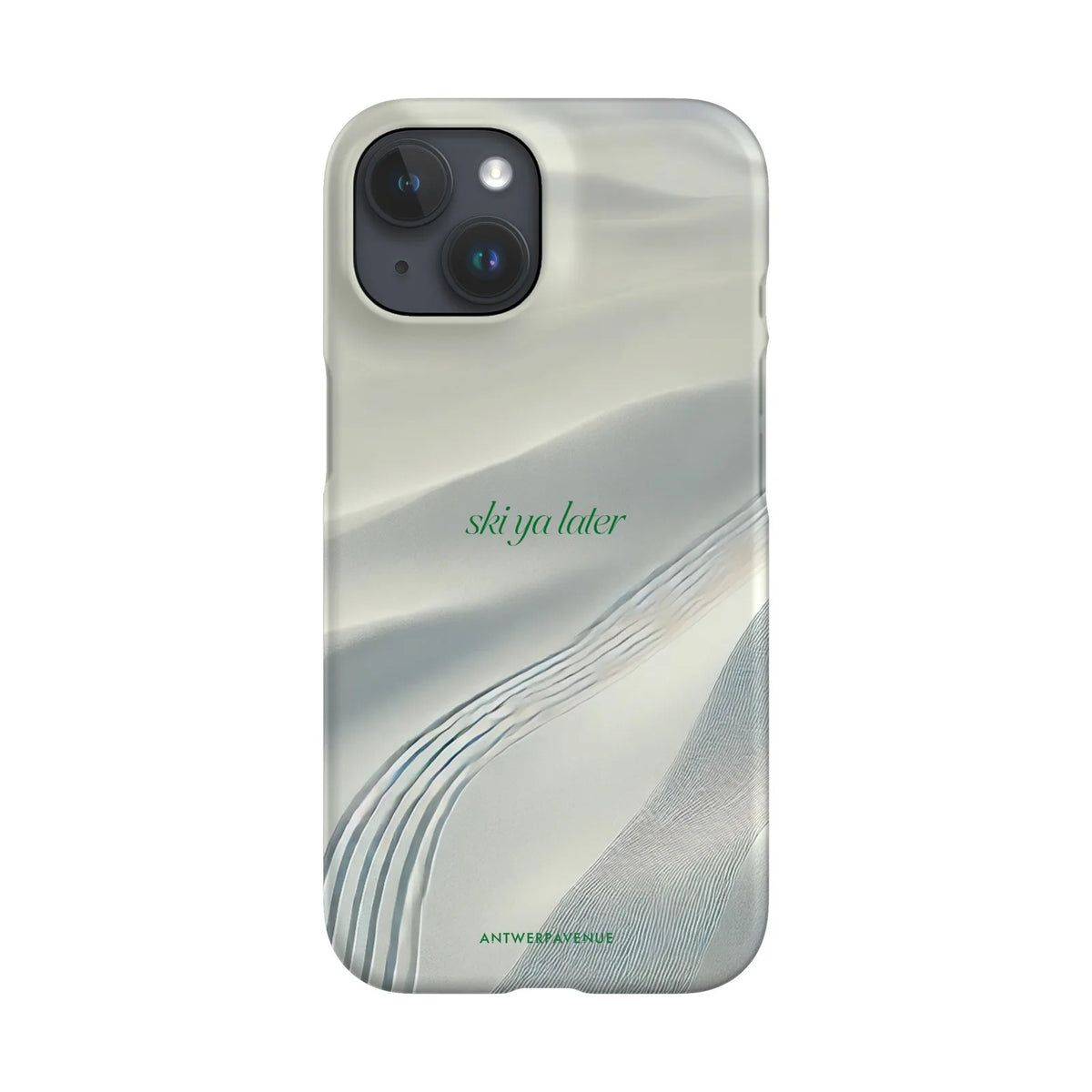 Ski Ya Later - Case - iPhone 15 Snap mockup