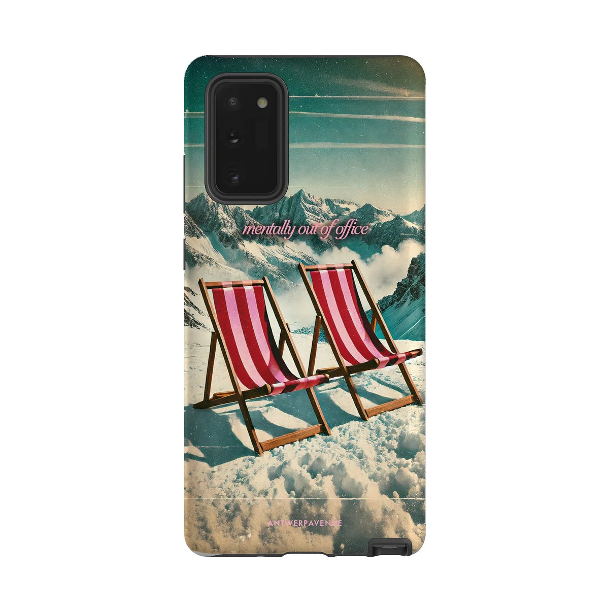 Mentally Out of Office - Case - Galaxy Note 20 mockup