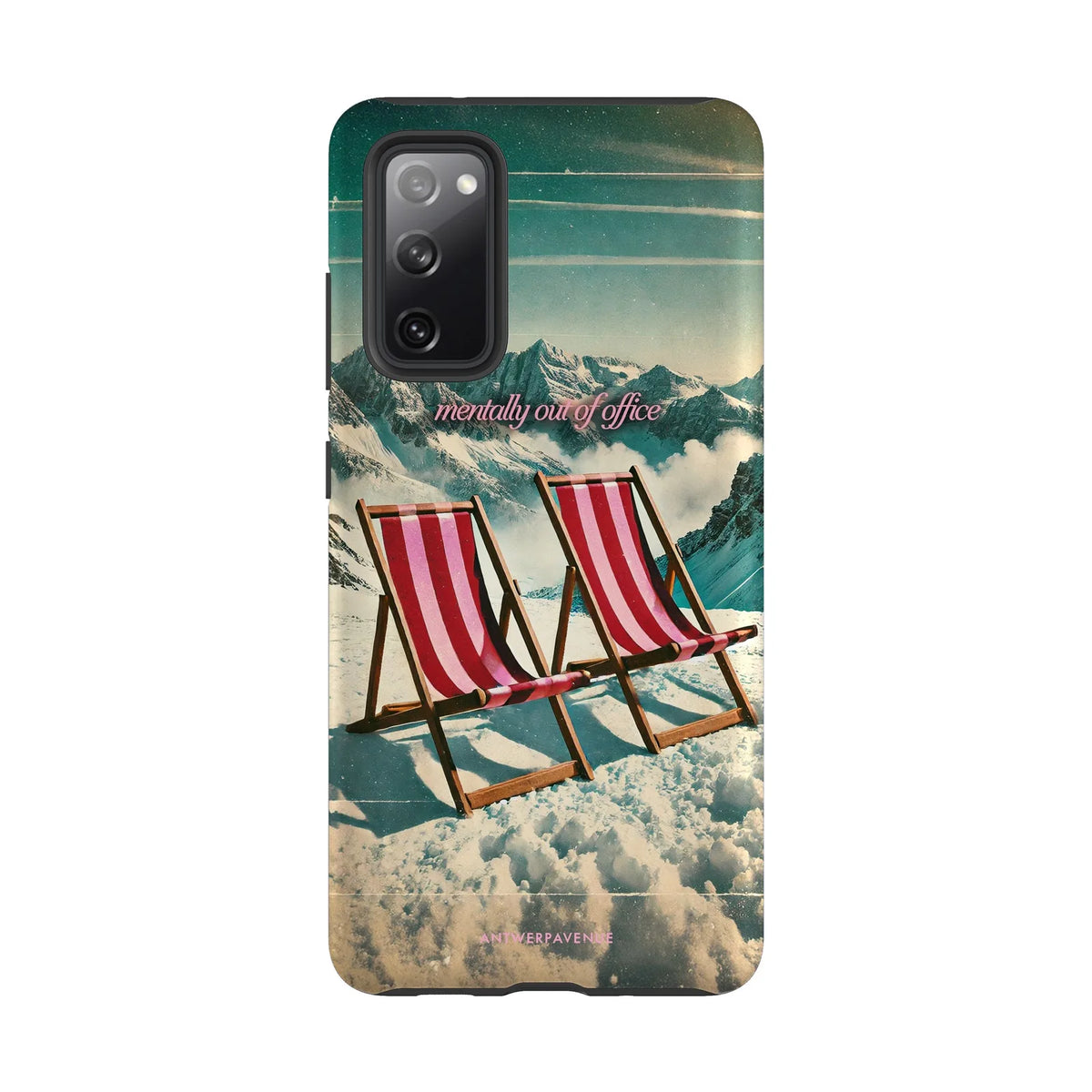 Mentally Out of Office - Case - Galaxy S20 FE mockup