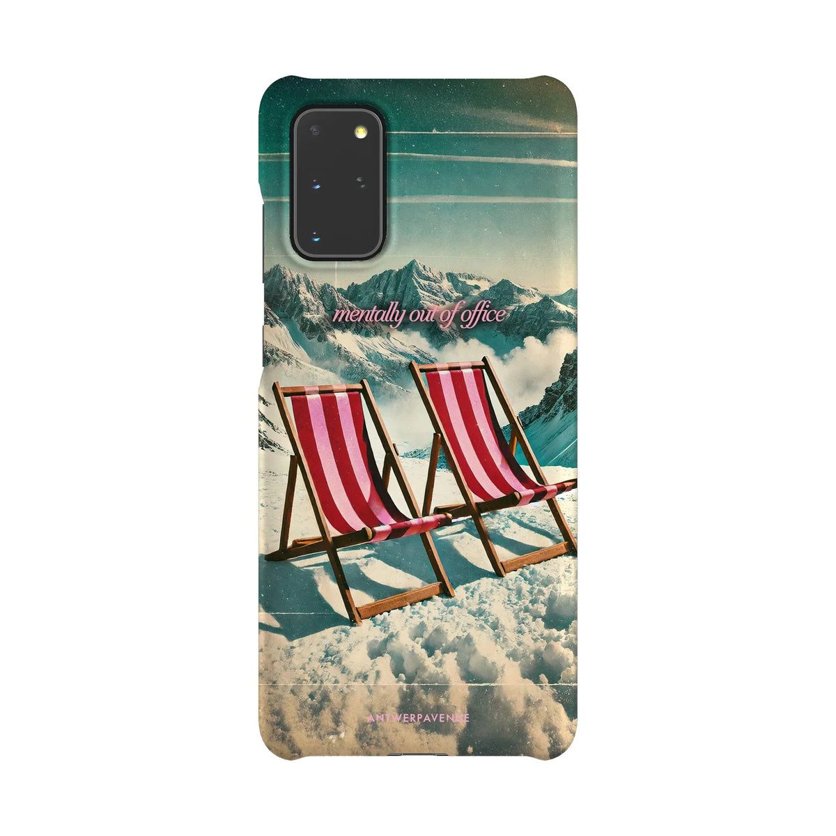 Mentally Out of Office - Case - Galaxy S20 Plus Snap mockup