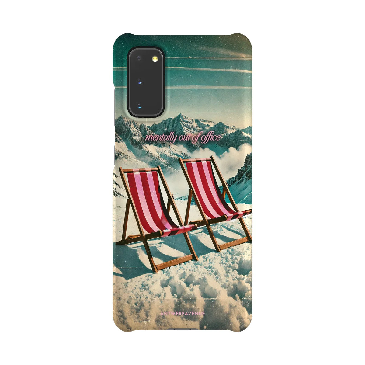 Mentally Out of Office - Case - Galaxy S20 Snap mockup
