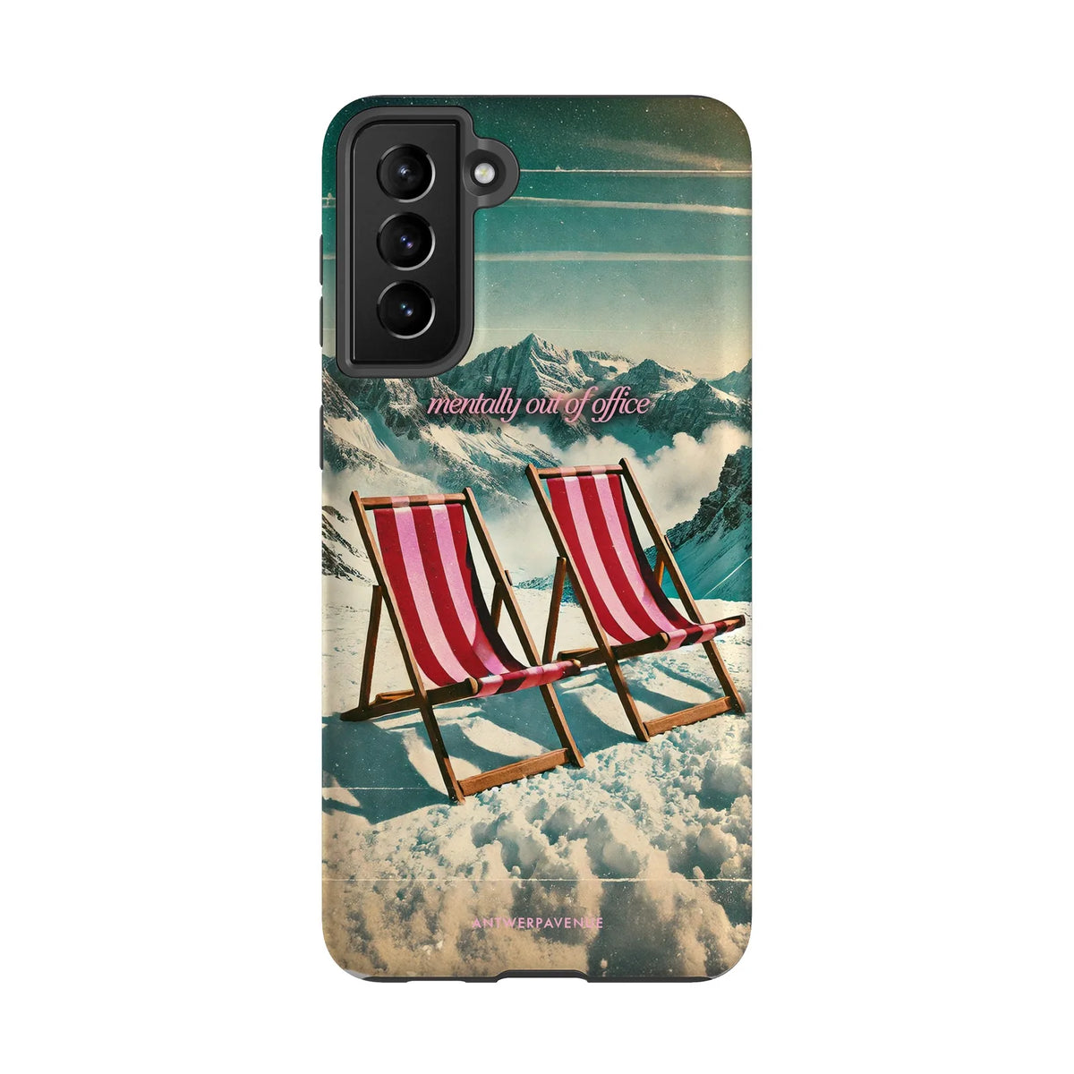 Mentally Out of Office - Case - Galaxy S21 Plus mockup