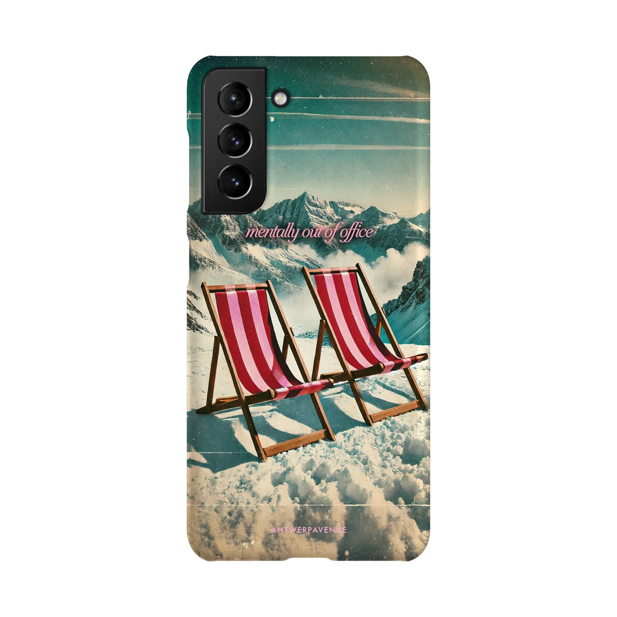 Mentally Out of Office - Case - Galaxy S21 Snap mockup