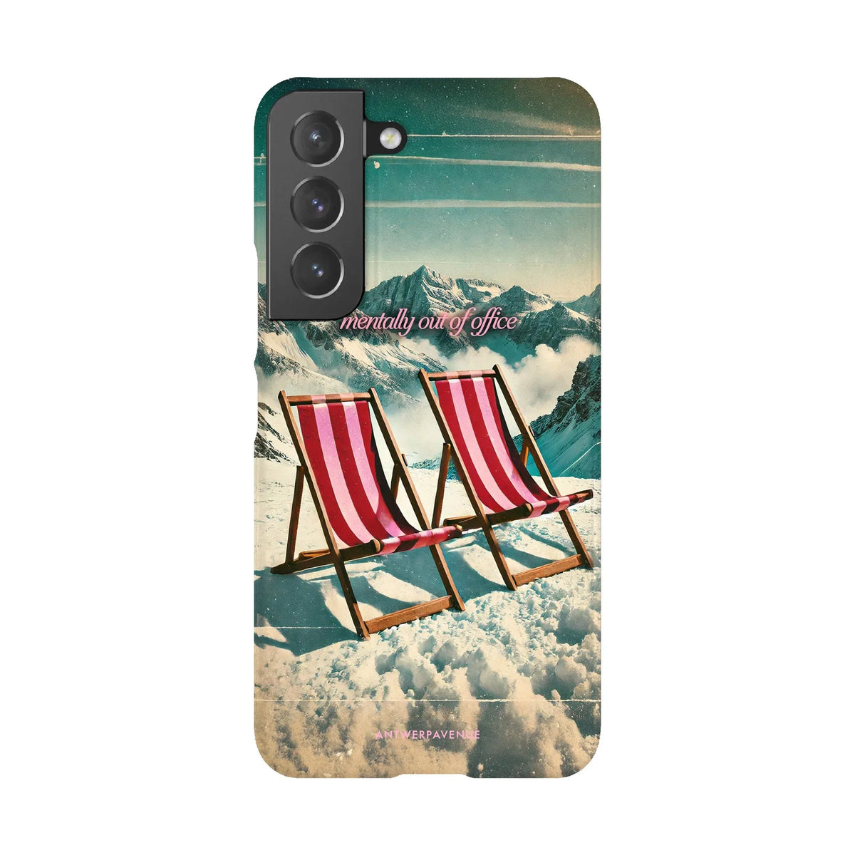 Mentally Out of Office - Case - Galaxy S22 Snap mockup