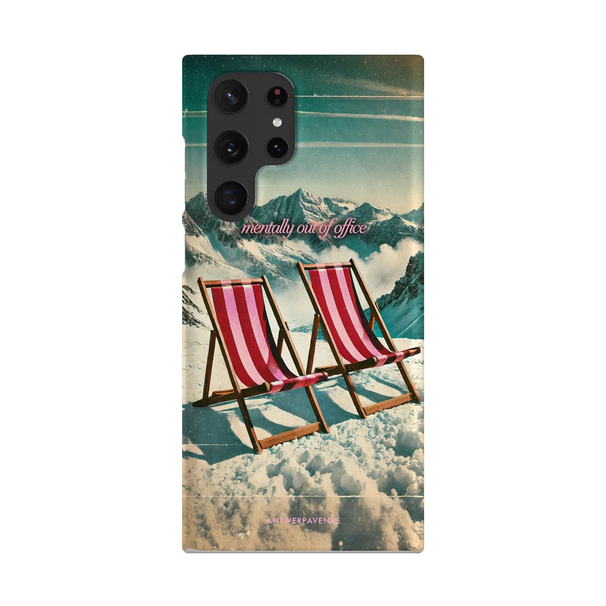 Mentally Out of Office - Case - Galaxy S22 Ultra Snap mockup