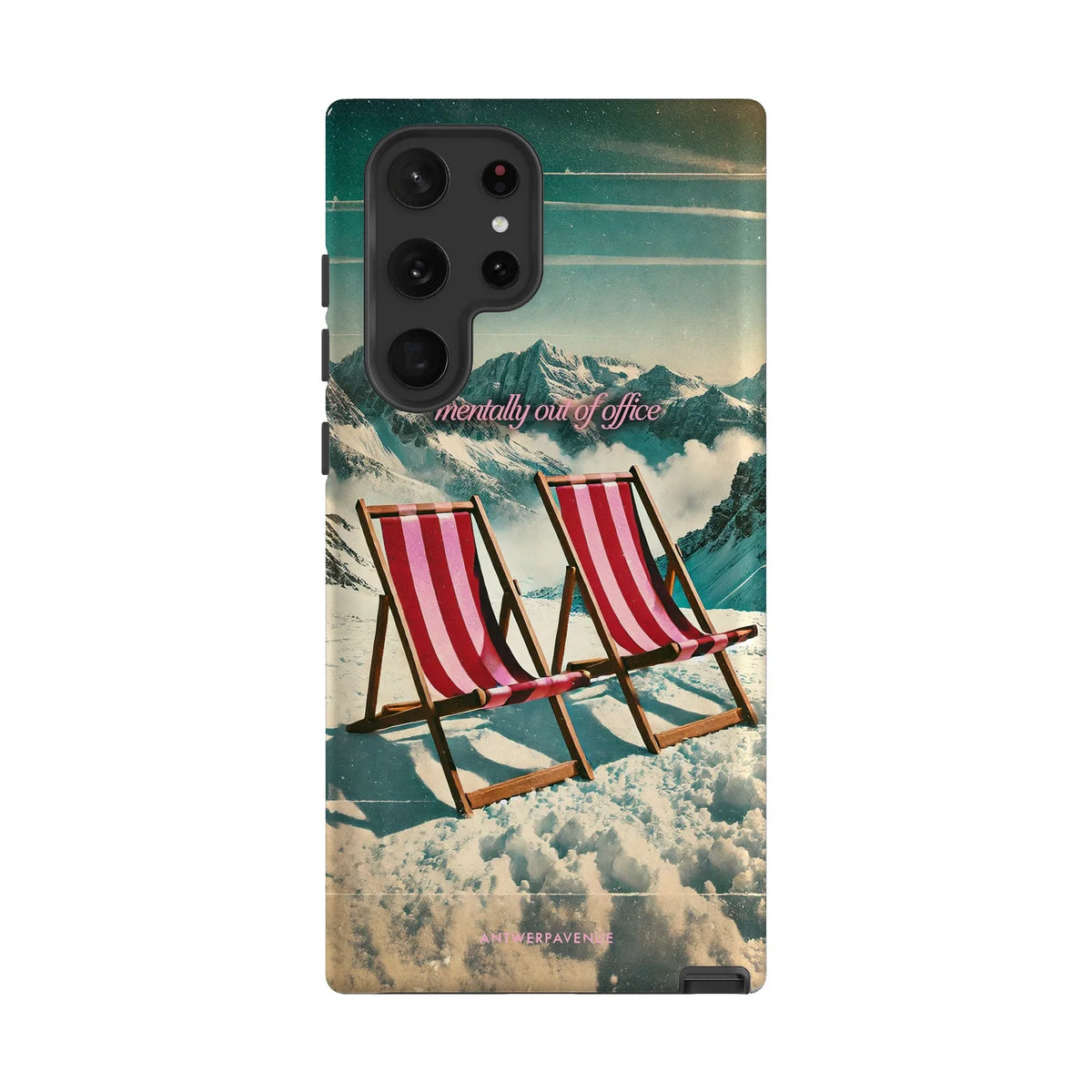 Mentally Out of Office - Case - Galaxy S22 Ultra mockup