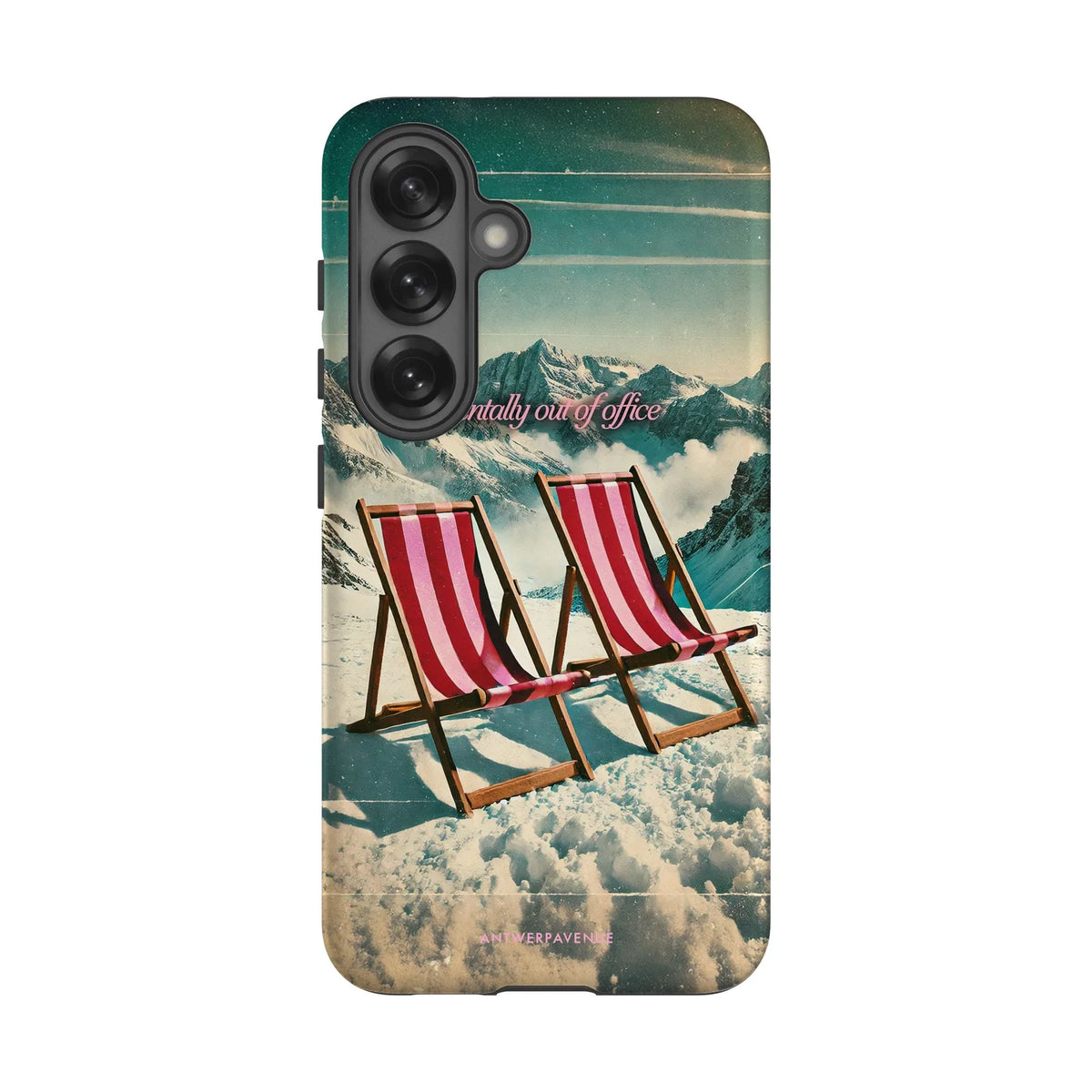 Mentally Out of Office - Case - Galaxy S25 mockup
