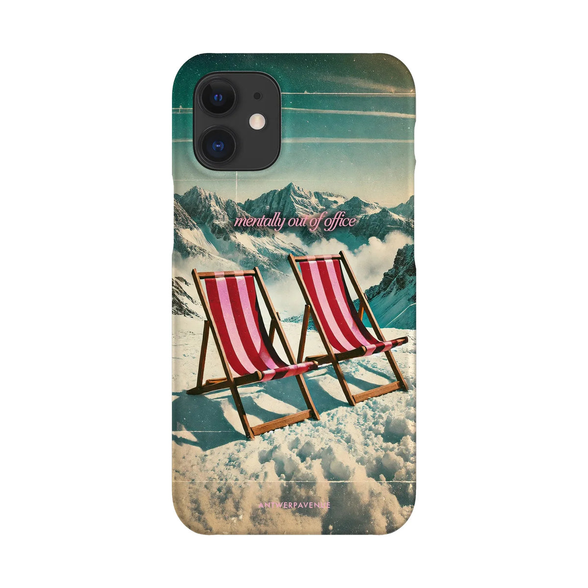 Mentally Out of Office - Case - iPhone 12 Mini Snap mockup