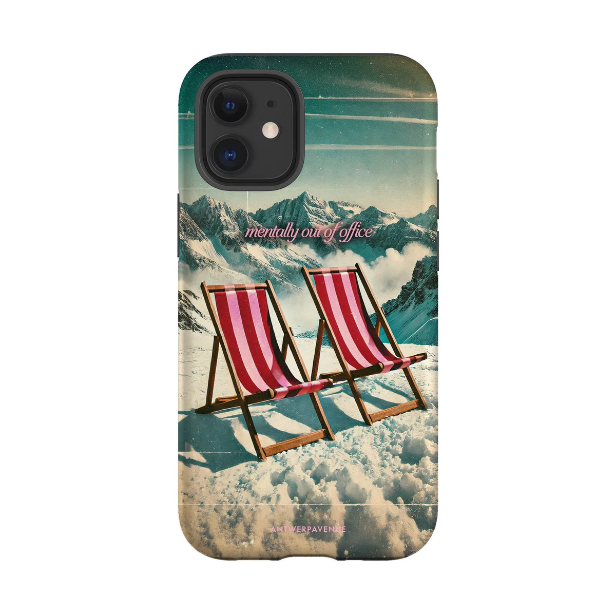 Mentally Out of Office - Case - iPhone 12 Mini mockup