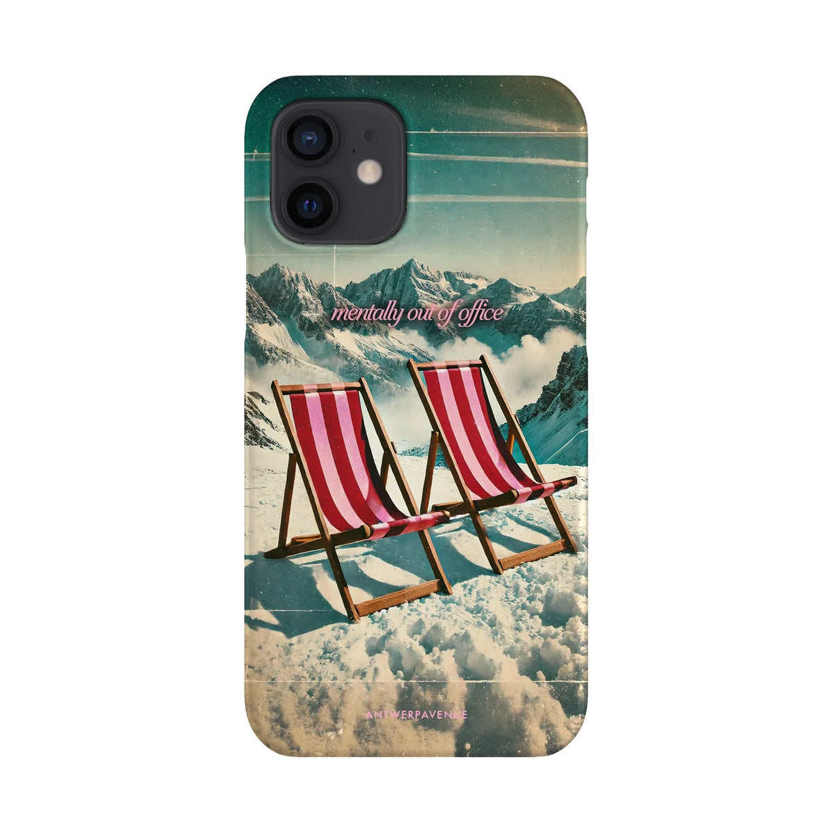Mentally Out of Office - Case - iPhone 12 Snap mockup