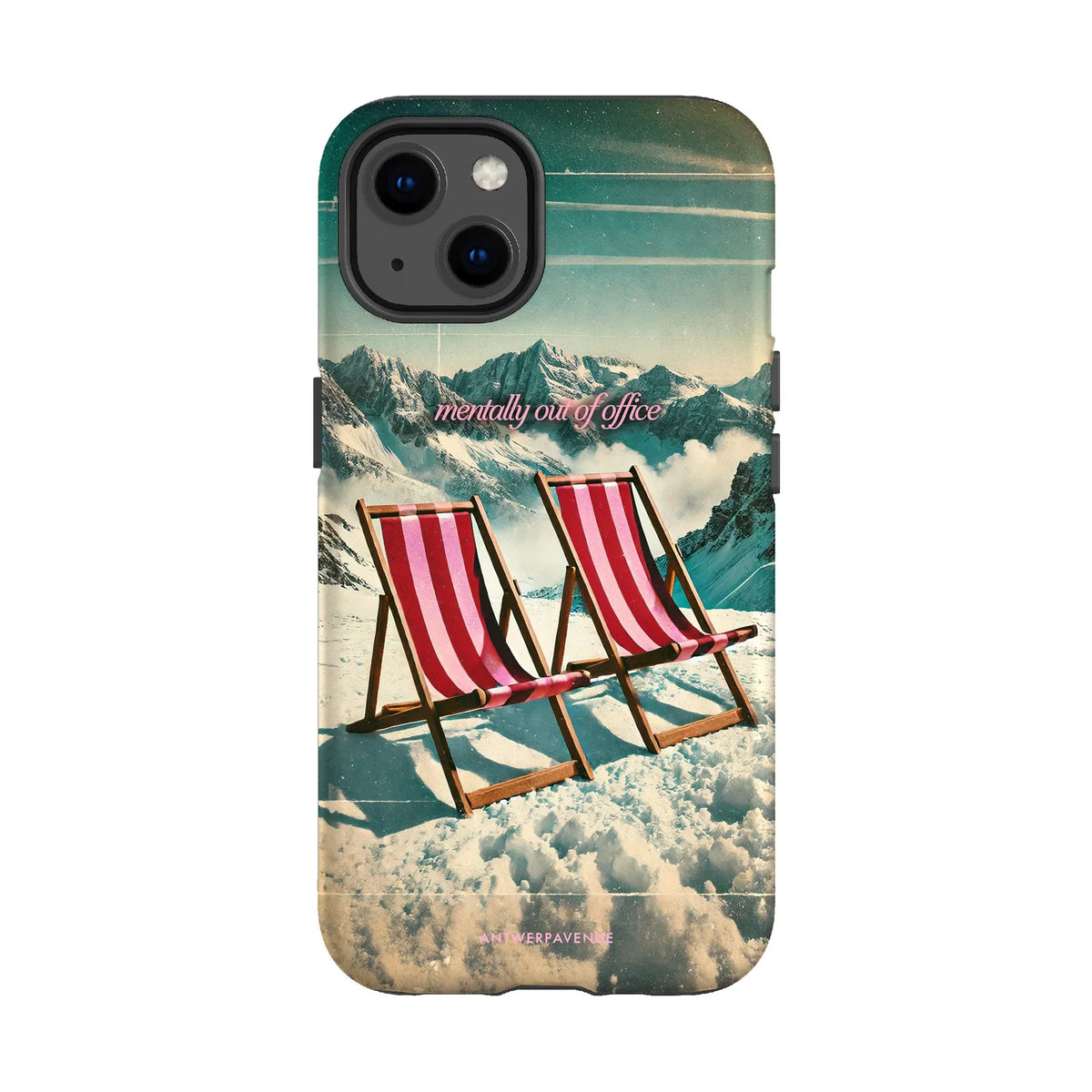 Mentally Out of Office - Case - iPhone 13 mockup