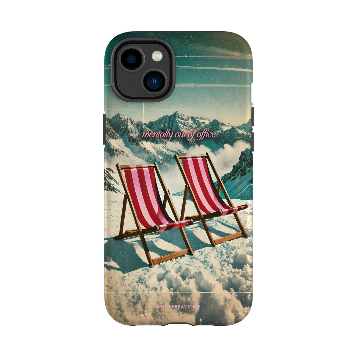 Mentally Out of Office - Case - iPhone 14 Plus mockup