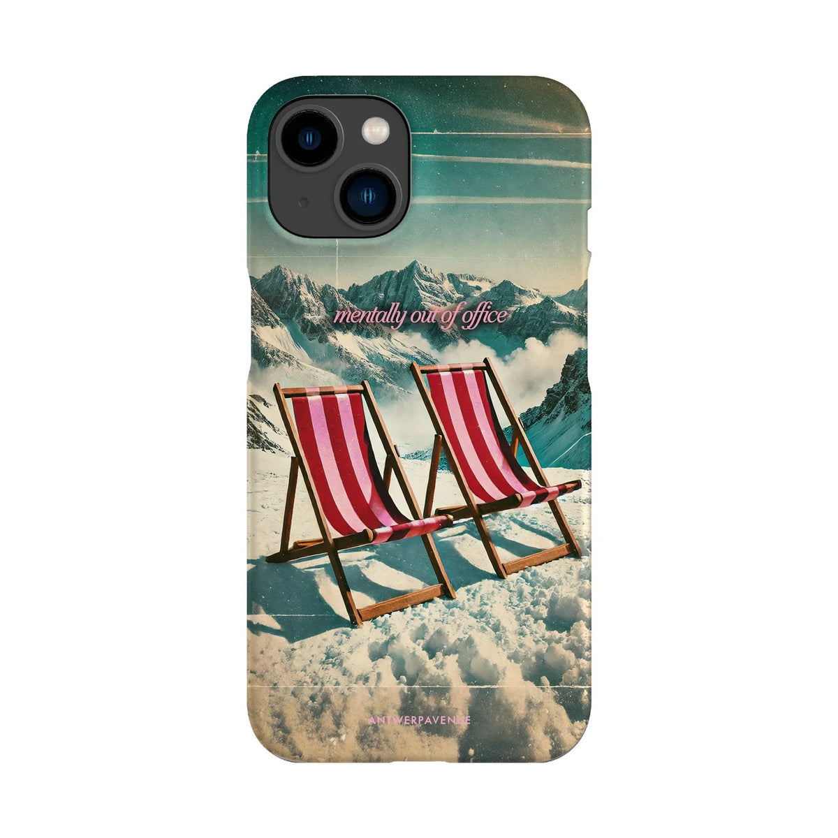 Mentally Out of Office - Case - iPhone 14 Snap mockup