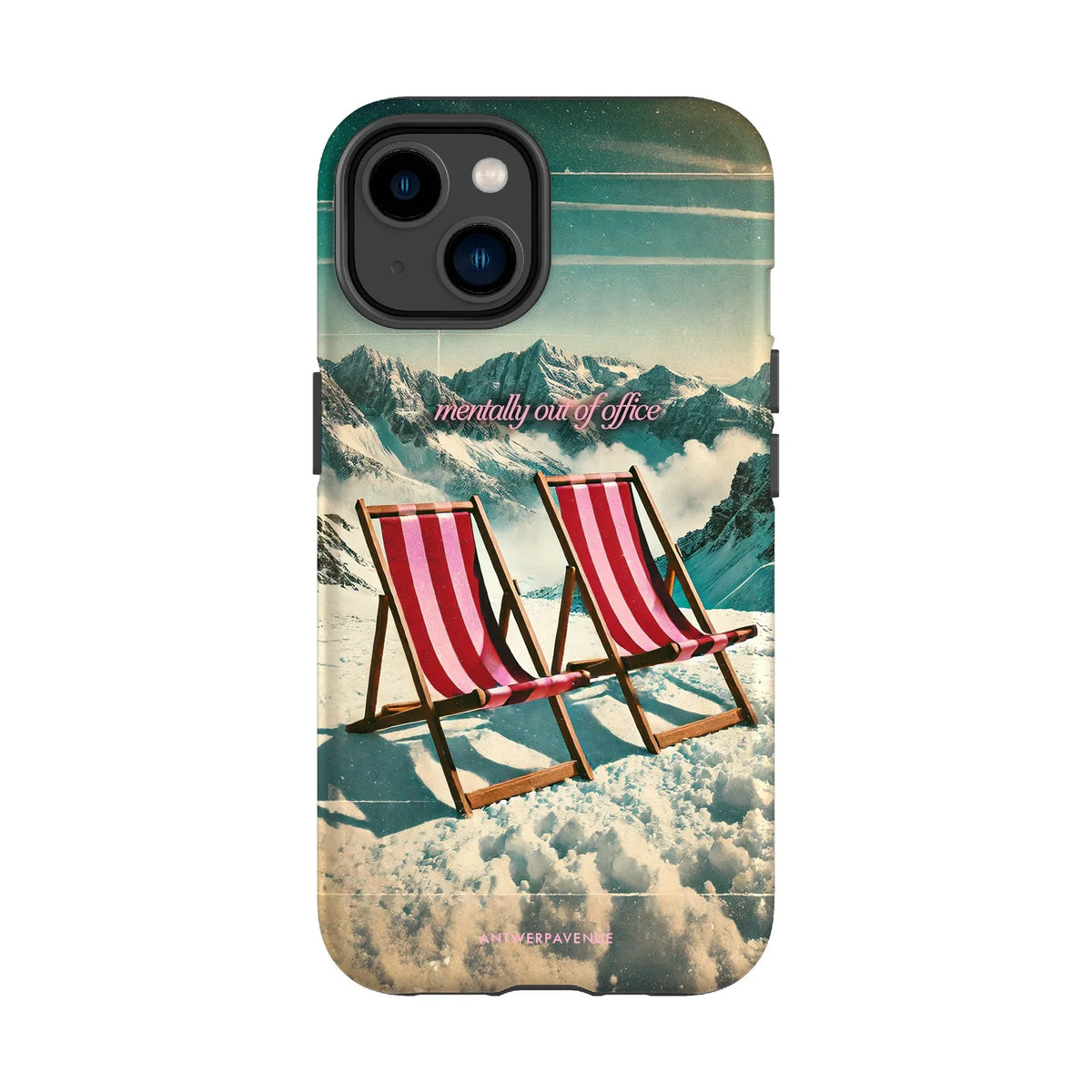 Mentally Out of Office - Case - iPhone 14 mockup