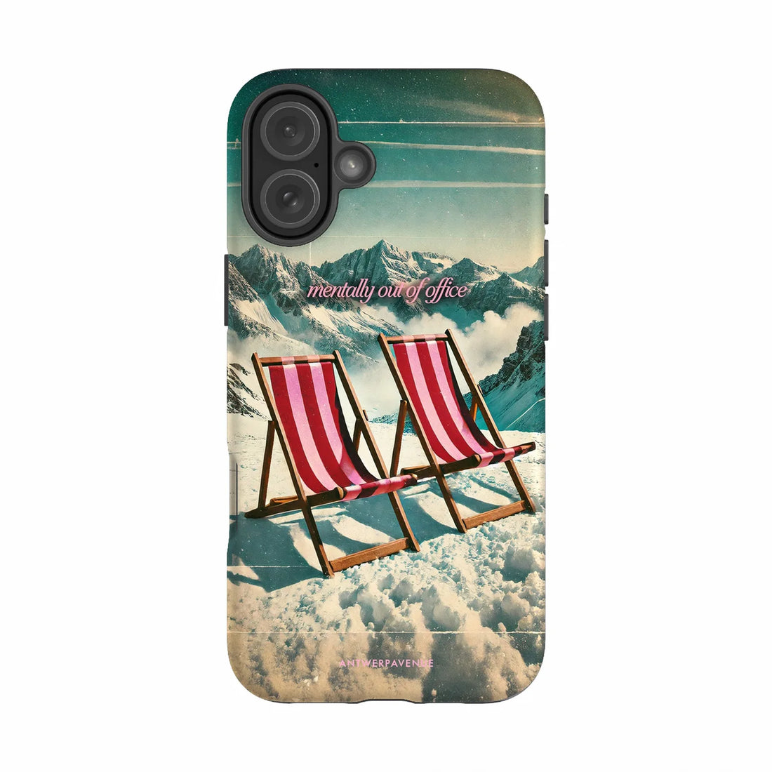 Mentally Out of Office - Case - iPhone 16 Plus mockup