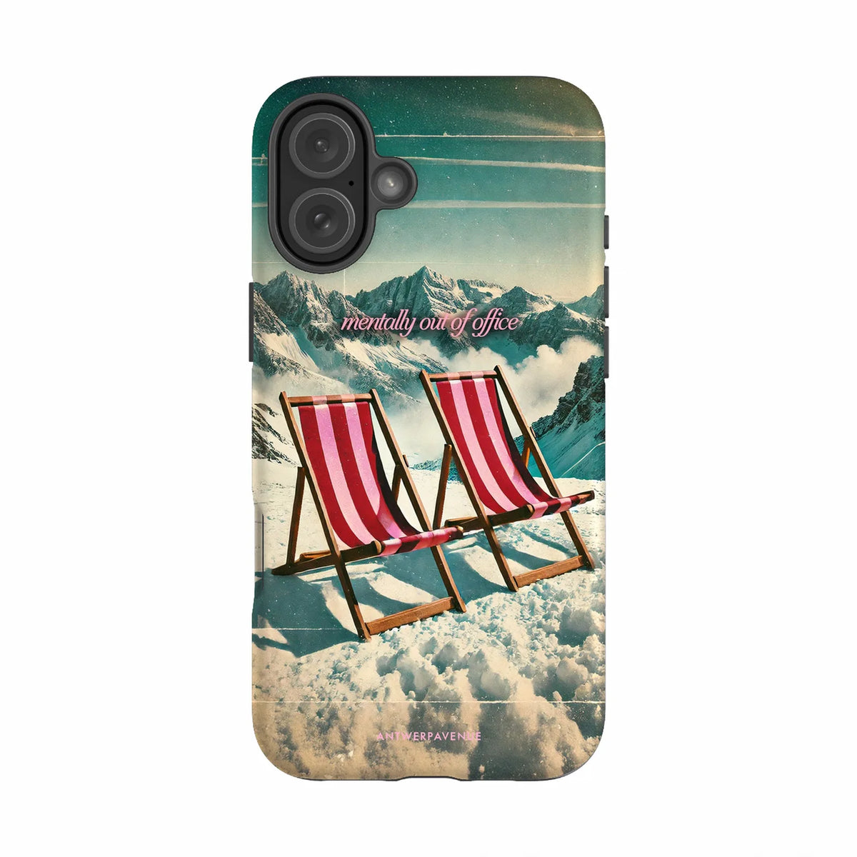 Mentally Out of Office - Case - iPhone 16 Plus mockup