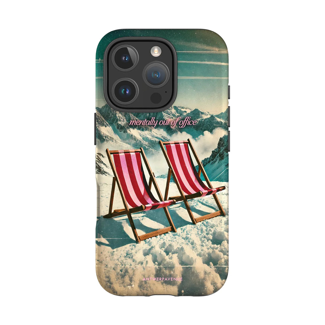 Mentally Out of Office - Case - iPhone 16 Pro mockup
