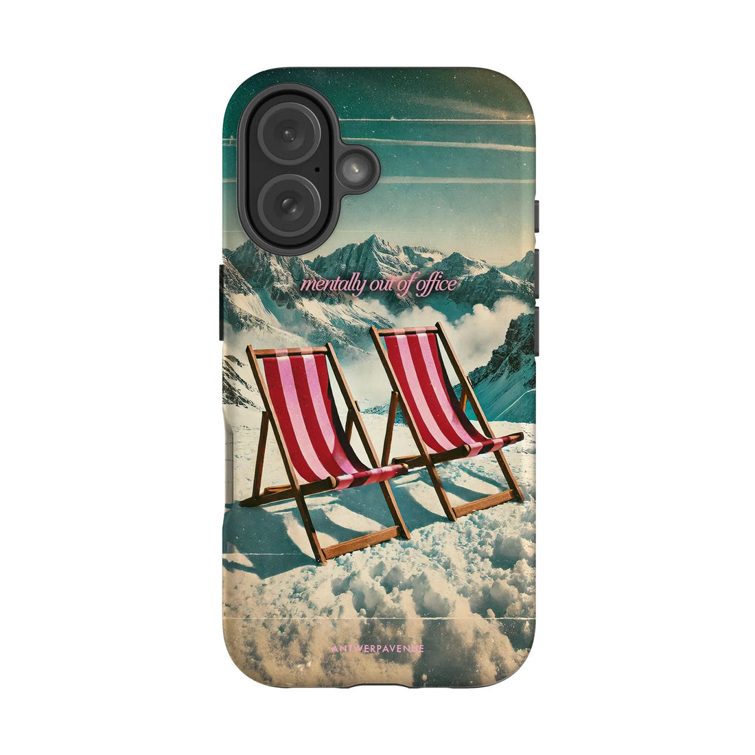 Mentally Out of Office - Case - iPhone 16 mockup