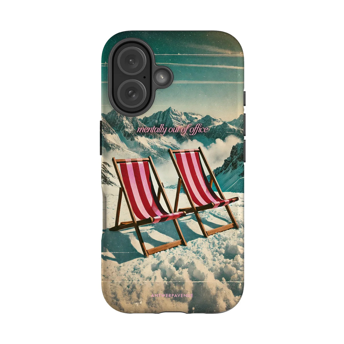 Mentally Out of Office - Case - iPhone 16 mockup