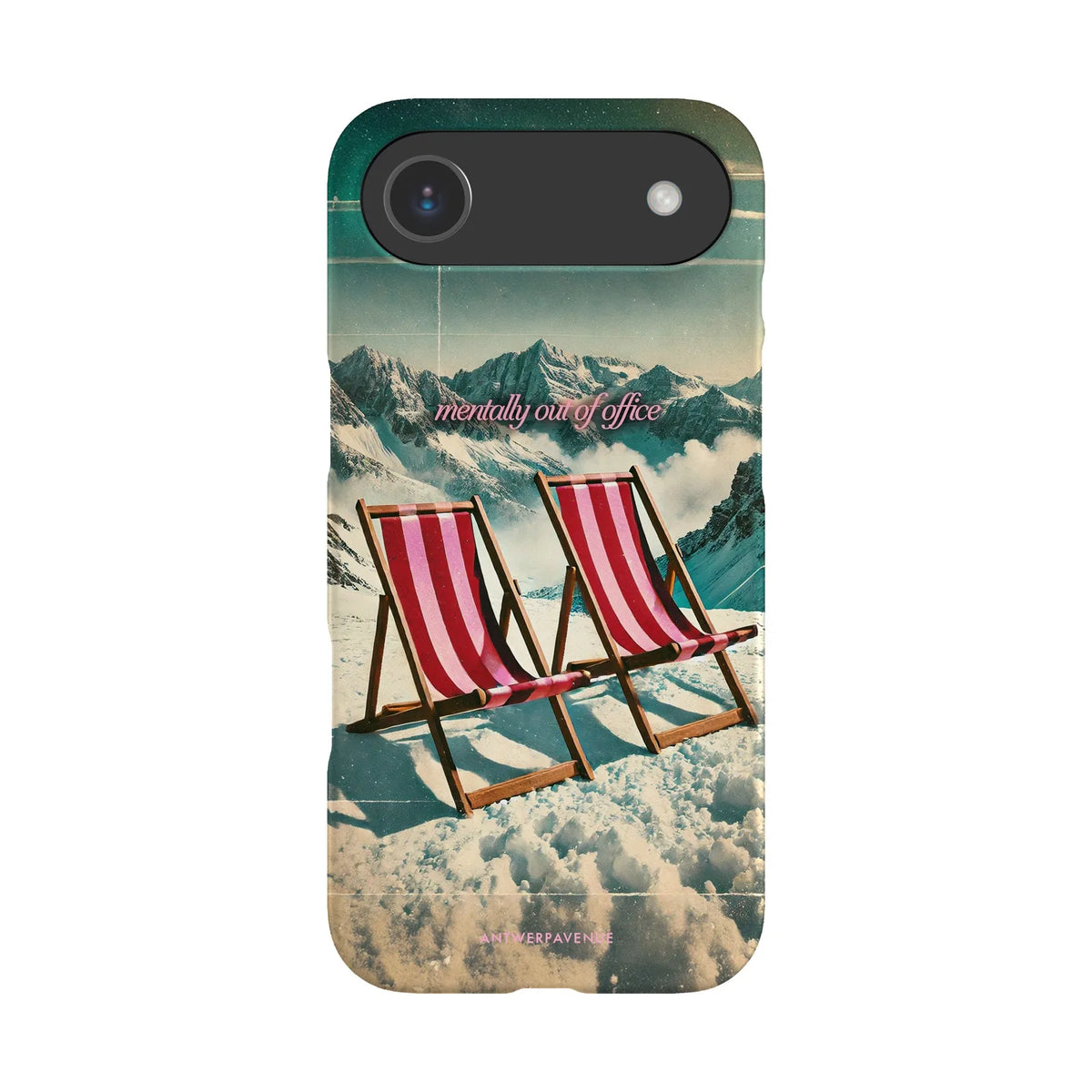 Mentally Out of Office - Case - iPhone 17 Air Snap mockup