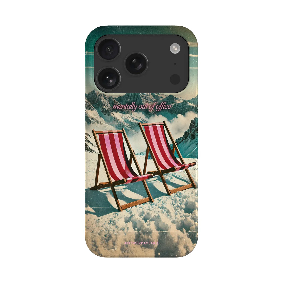 Mentally Out of Office - Case - iPhone 17 Pro Snap mockup