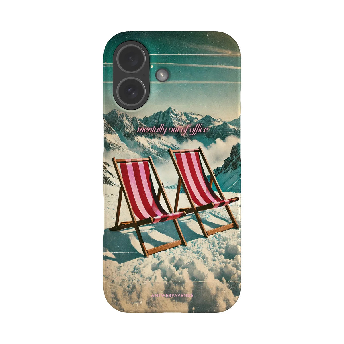 Mentally Out of Office - Case - iPhone 17 Snap mockup