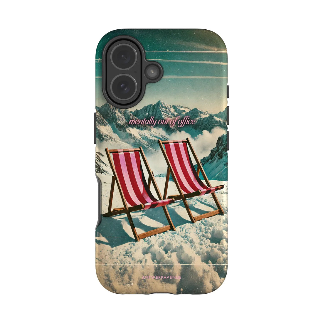 Mentally Out of Office - Case - iPhone 17 mockup