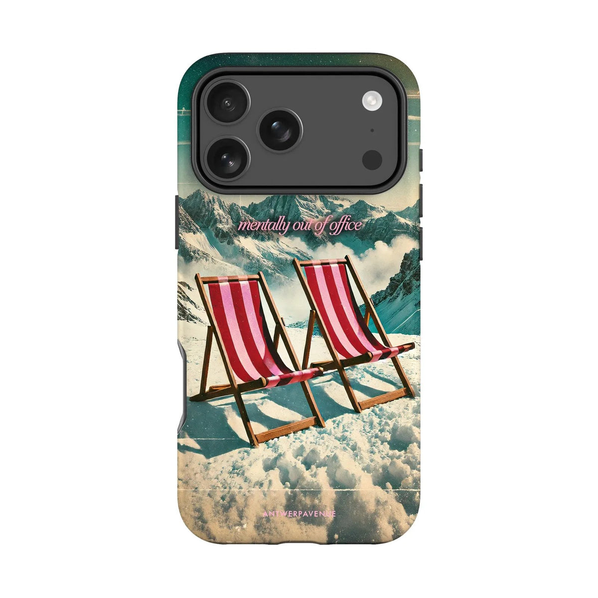 Mentally Out of Office - Case - iPhone Pro mockup