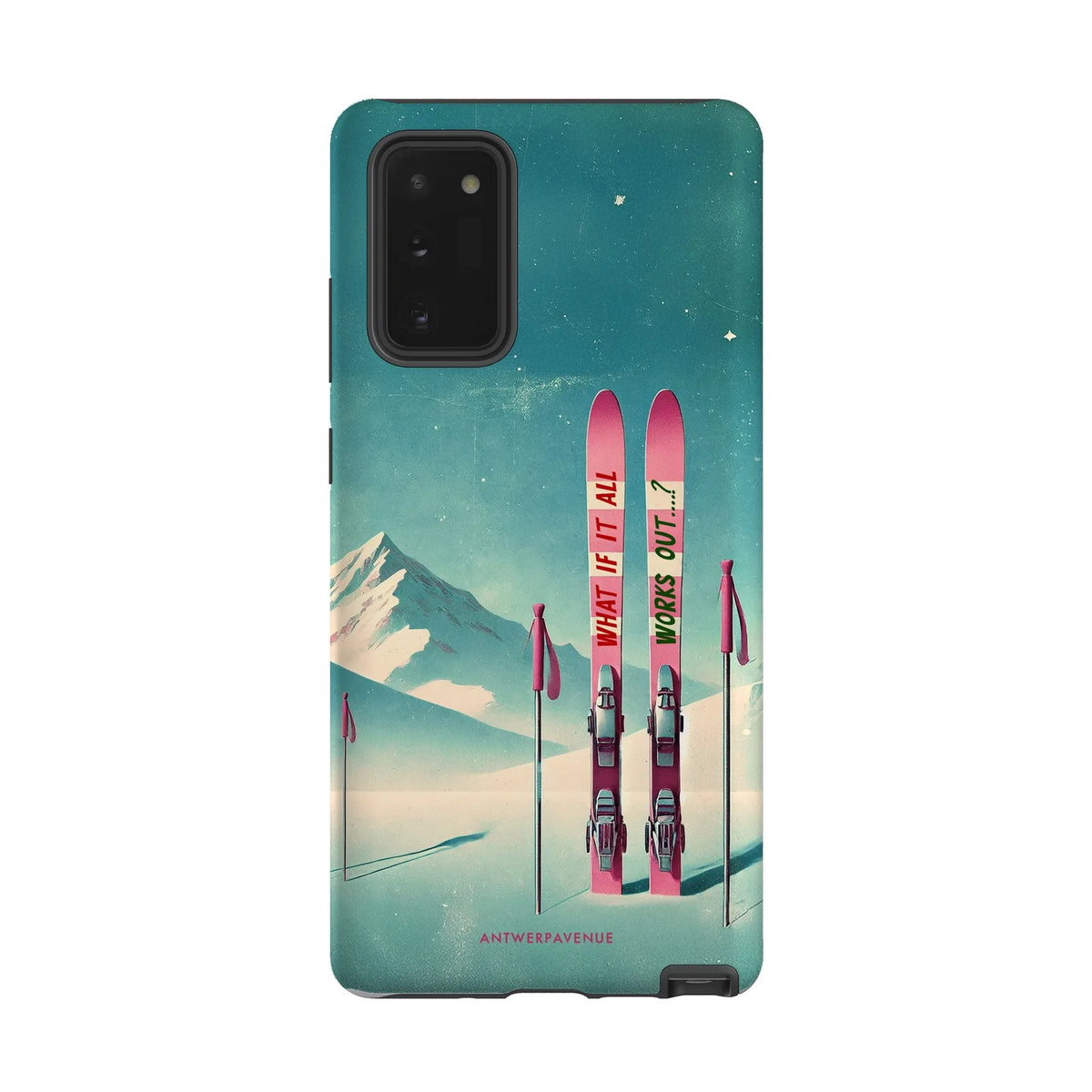What If It All Works Out - Case - Galaxy Note 20 mockup