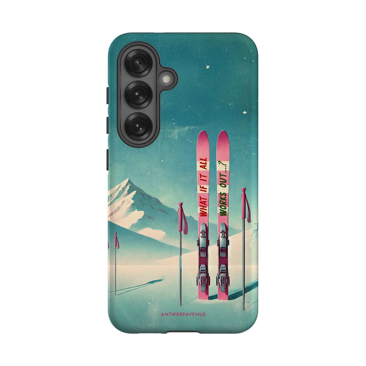 What If It All Works Out - Case - Galaxy S25 mockup