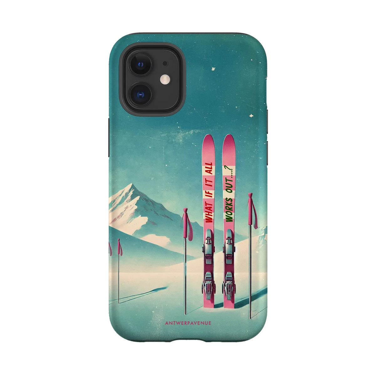 What If It All Works Out - Case - iPhone 12 Mini mockup