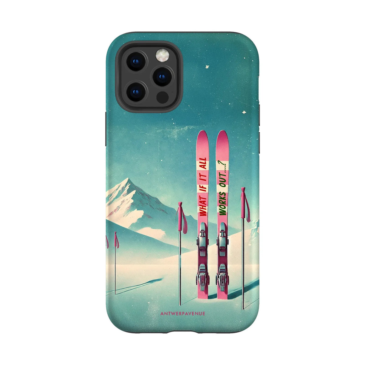 What If It All Works Out - Case - iPhone 12 Pro mockup