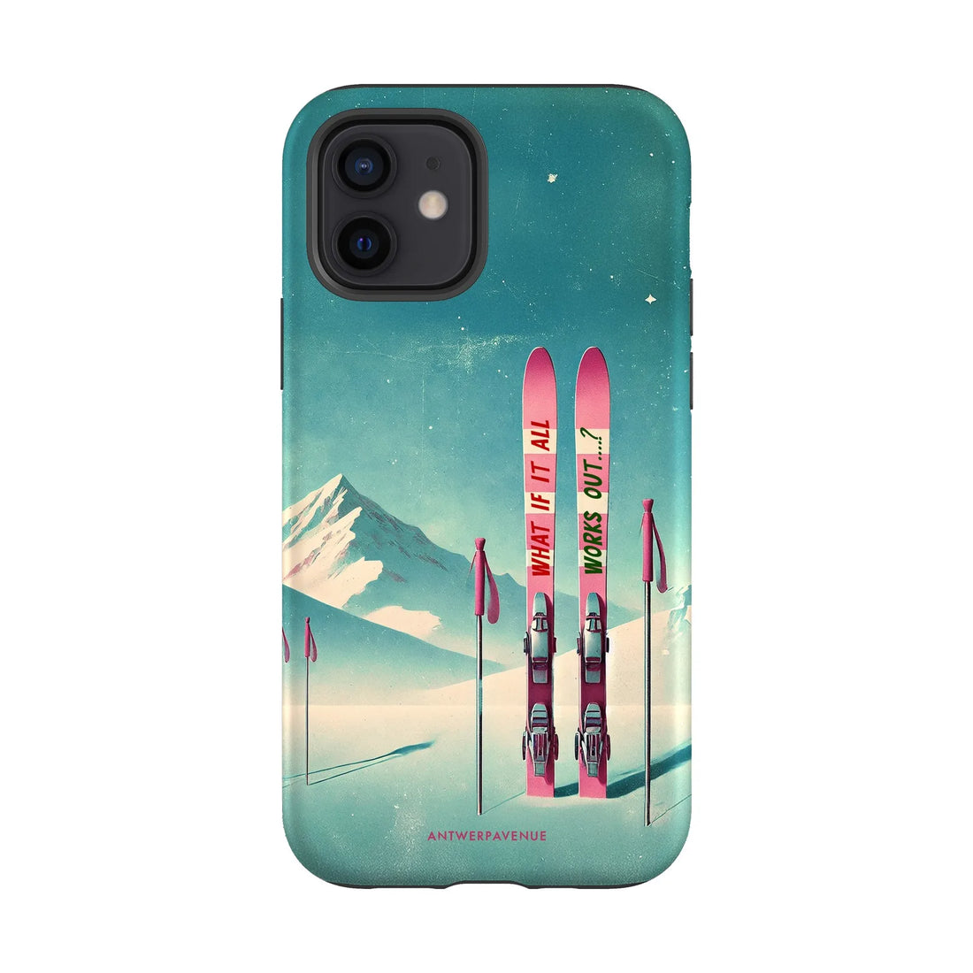 What If It All Works Out - Case - iPhone 12 mockup