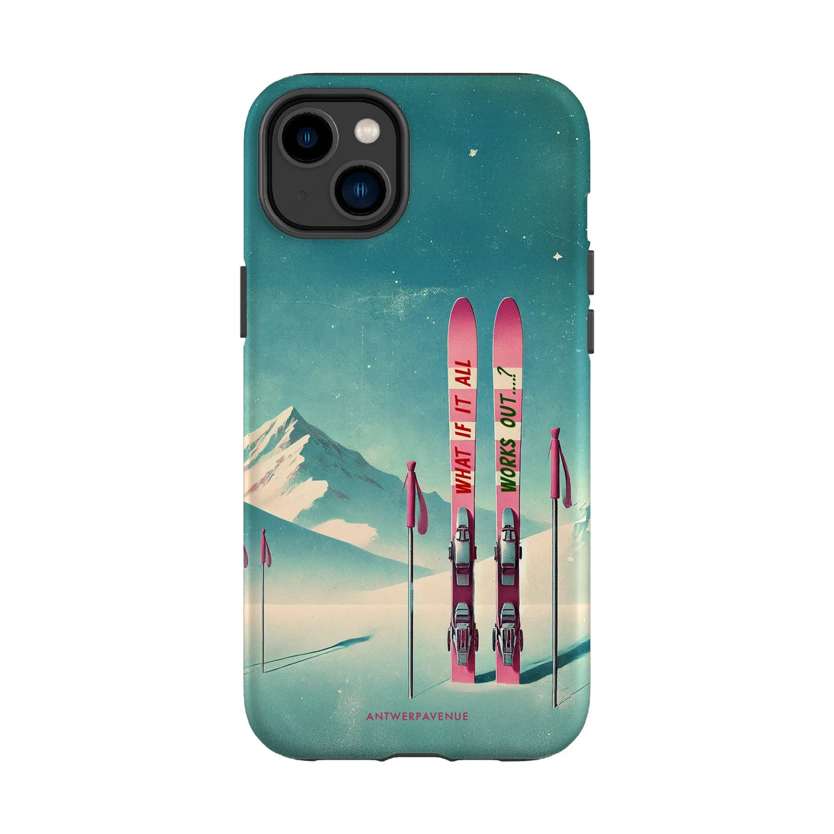 What If It All Works Out - Case - iPhone 14 Plus mockup