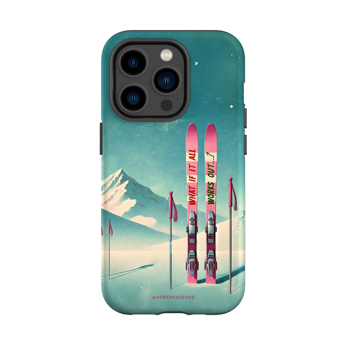 What If It All Works Out - Case - iPhone 14 Pro mockup