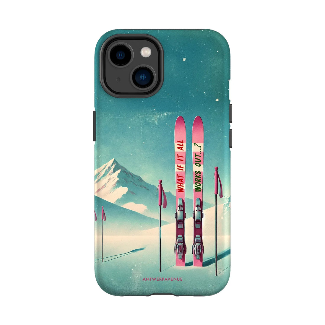 What If It All Works Out - Case - iPhone 14 mockup