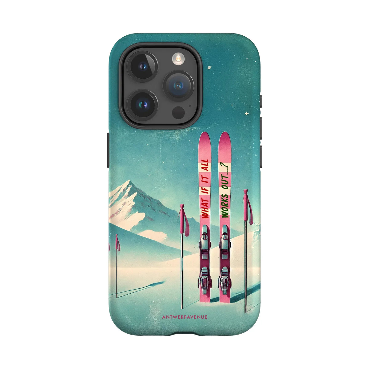 What If It All Works Out - Case - iPhone 15 Pro mockup