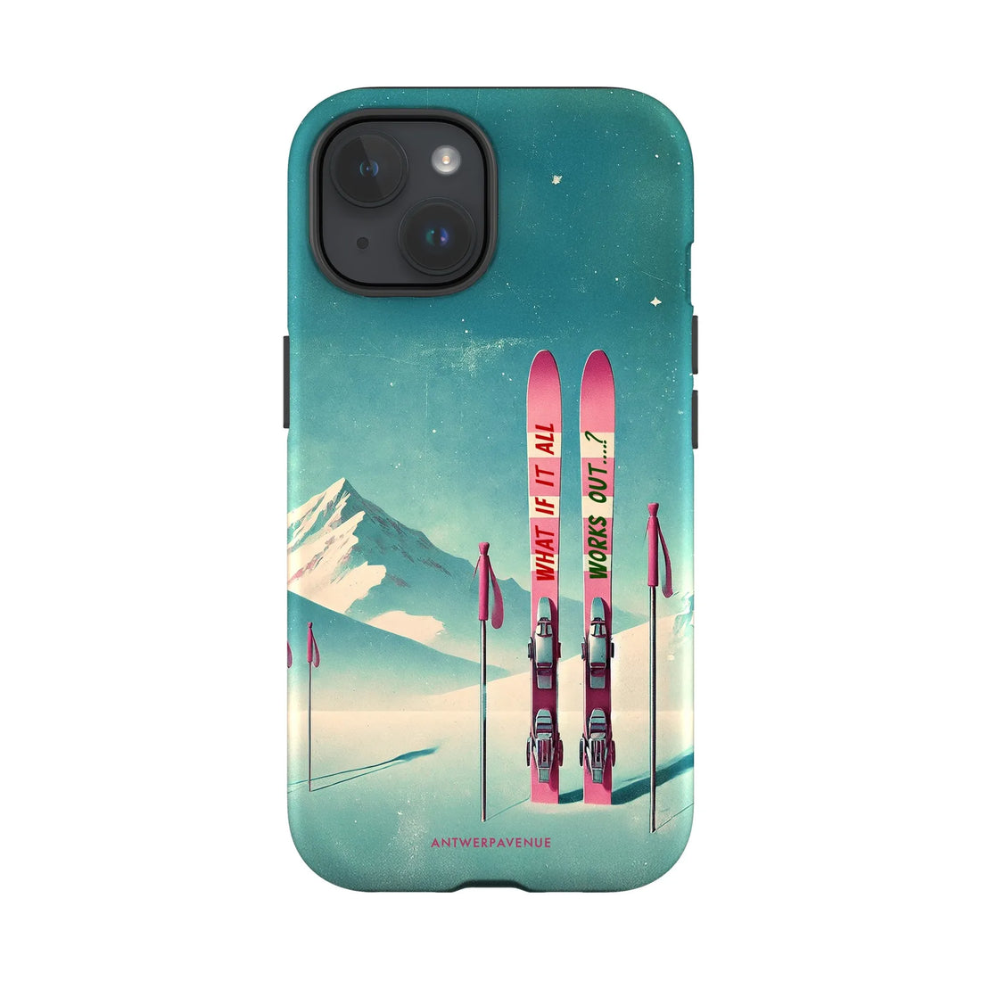 What If It All Works Out - Case - iPhone 15 mockup